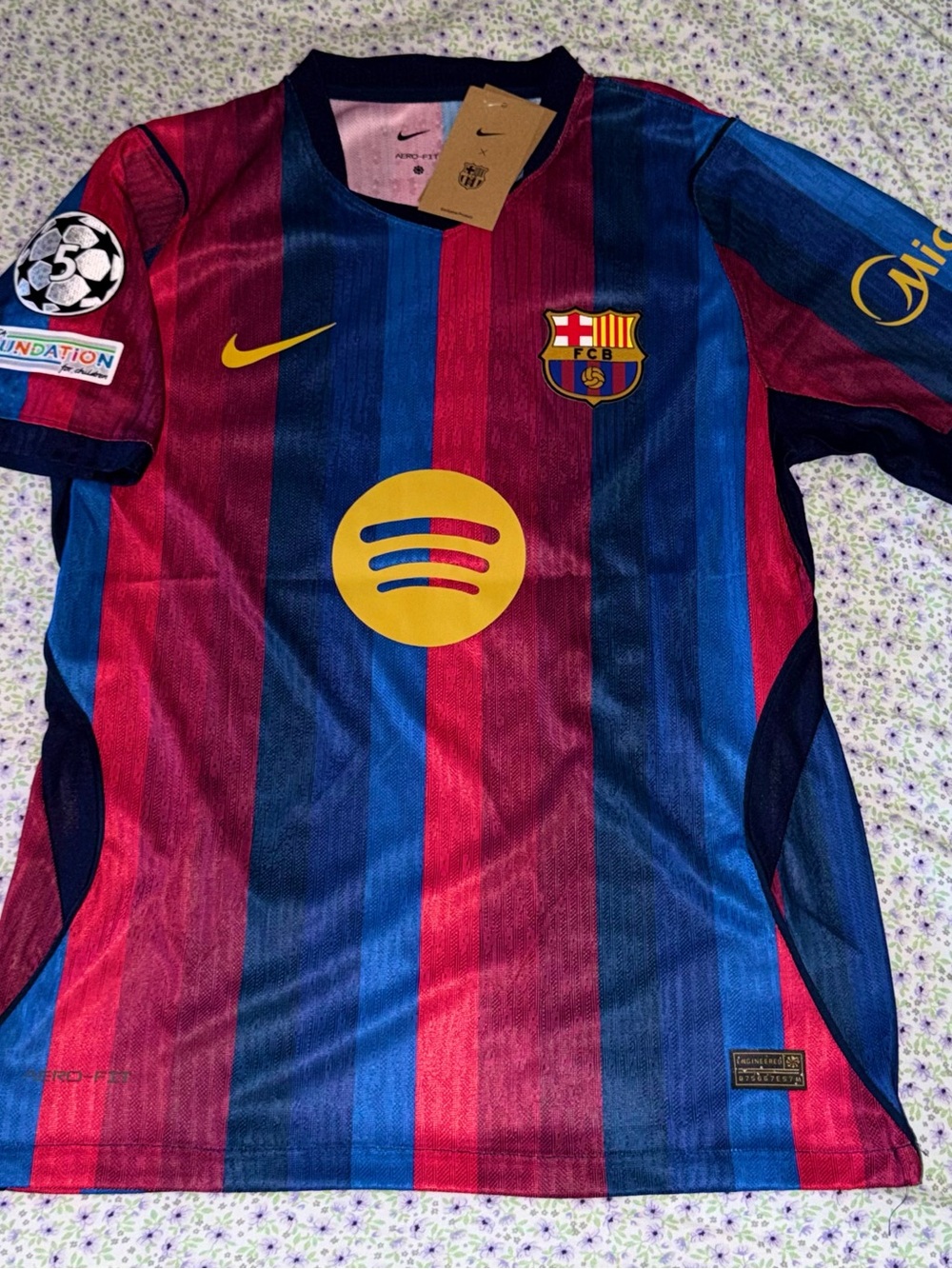 FC Barcelona Home 2026/27 Pedri #8 Slim Fit - Picture 2 of 6